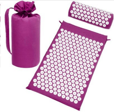 Acupuncture Massage Mat and Pillow Set with Yoga Mat