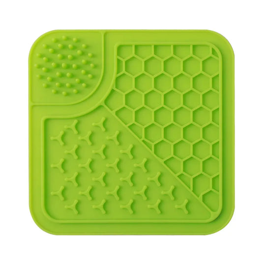 Silicone Pet Lick Pad – Slow Feeder for Dogs & Cats