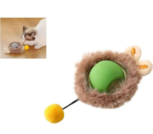 "Interactive Auto-Rotating Rolling Ball – automatic moving toy for cats and dogs"
