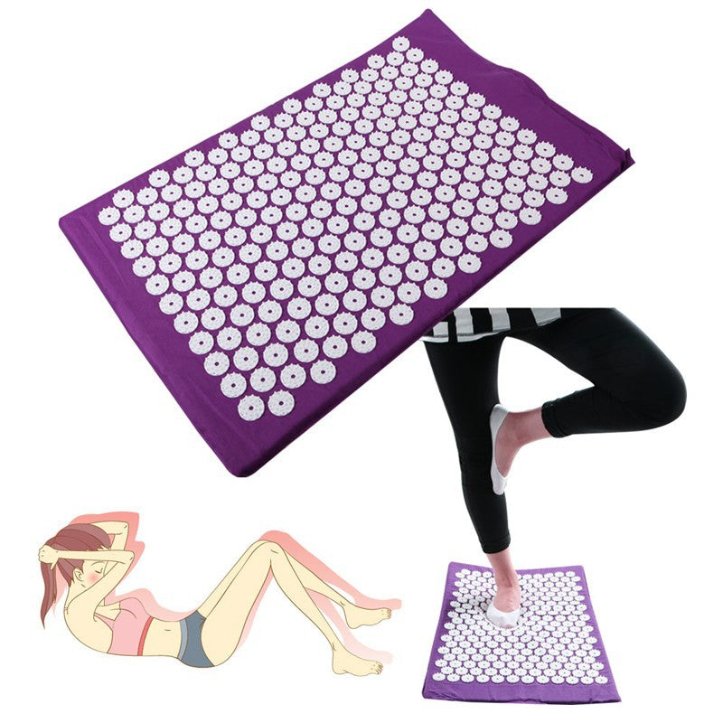 Acupuncture Massage Mat and Pillow Set with Yoga Mat
