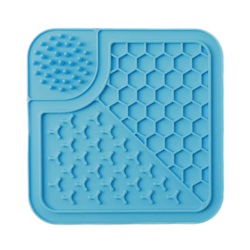 Silicone Pet Lick Pad – Slow Feeder for Dogs & Cats
