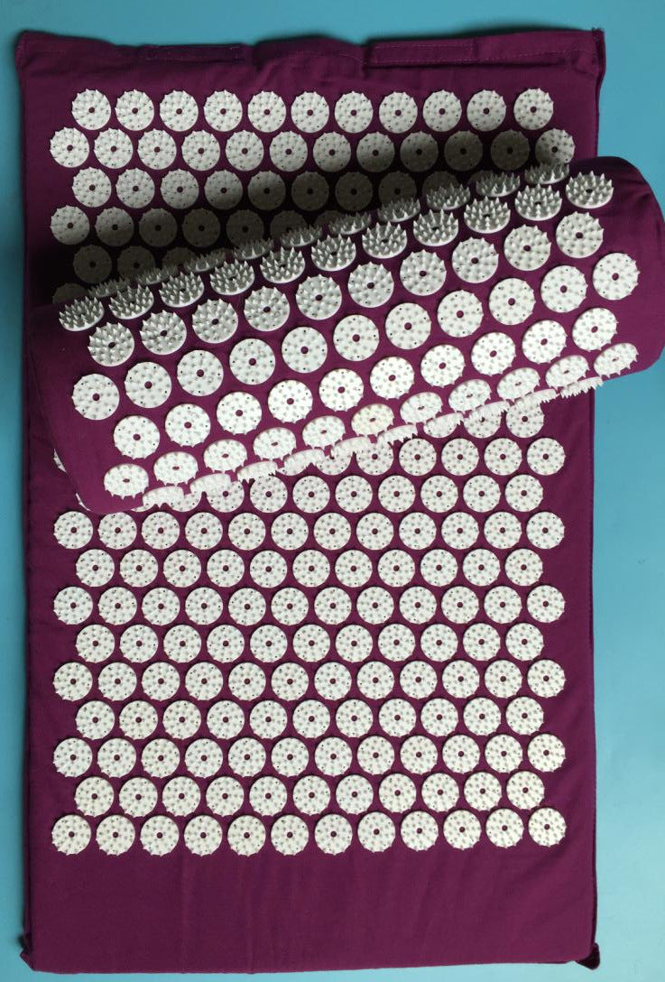 Acupuncture Massage Mat and Pillow Set with Yoga Mat