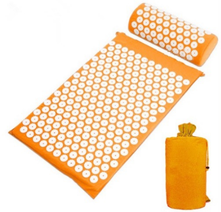 Acupuncture Massage Mat and Pillow Set with Yoga Mat