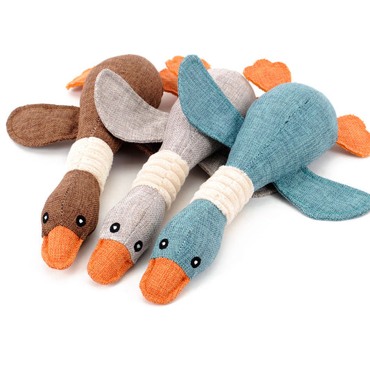  "Sounding Toy for Dogs – plush squeaky chew and training toy for puppies and dogs"